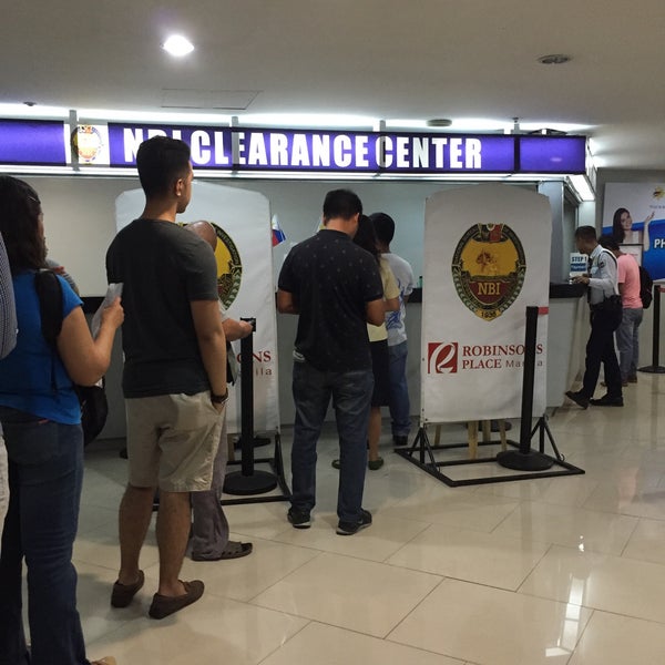 Applicants lining up to get their NBI Clearance on one of their satellite offices inside a mall.