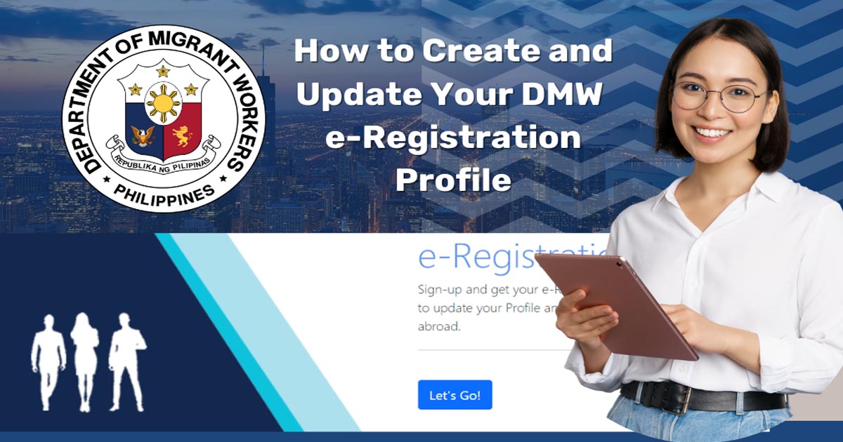 Cover image for the blog tutorial "How to Create and Update Your DMW e-Registration Profile"