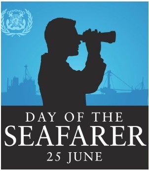 Day of the Seafarer official IMO logo.