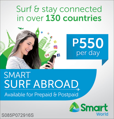 Smart Surf Abroad for P550.