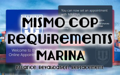 MISMO COP Requirements 2023: Issuance, Revalidation, & Replacement