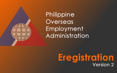 The New POEA Eregistration Version 2 – Update for OFWs & Seafarers