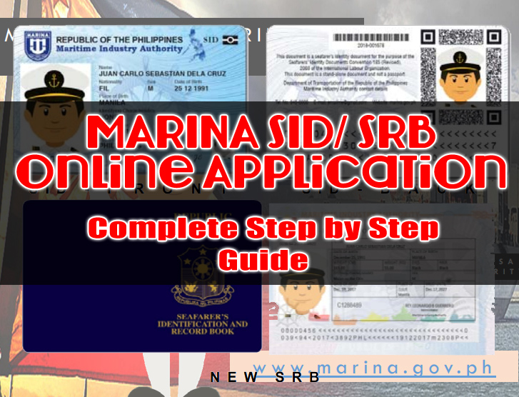 MARINA SID/ SRB (Seaman’s Book) Online Application 2023
