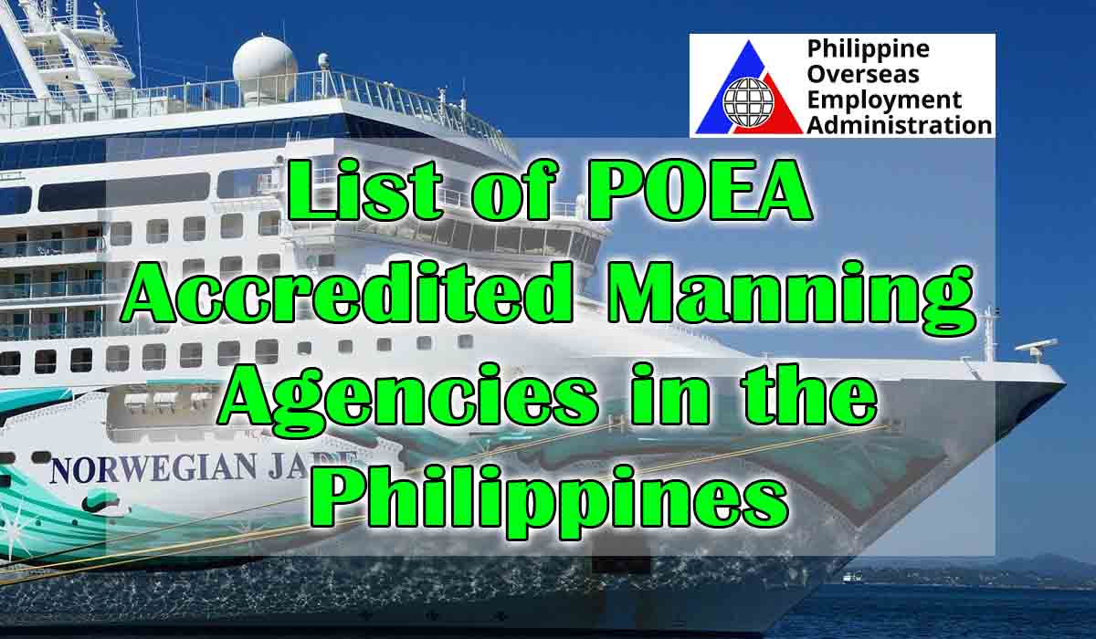 msc cruise ship manning agency in the philippines