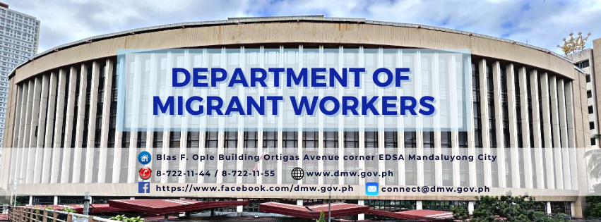 The Blas F. Ople Building, where the POEA resides, will also be the office of the new DMW