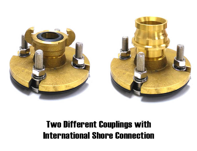 Two Different Couplings with International Shore Connection
