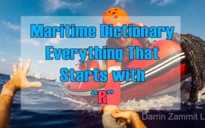 Maritime Dictionary – Everything That Starts With the Letter “R”