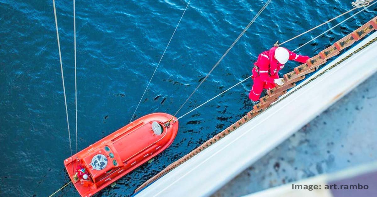 What is an Embarkation Ladder and How is it Used? Seaman Memories