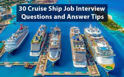 30 Cruise Ship Interview Questions and Answer Tips