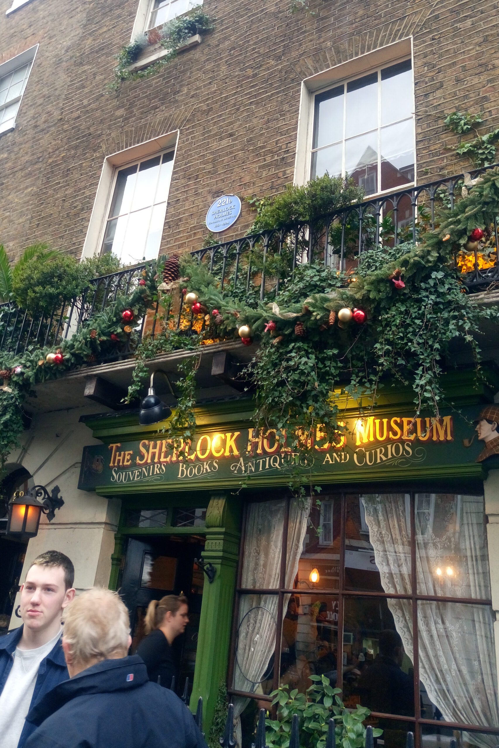 The Sherlock Holmes Museum during my shore leave in London 2017.
