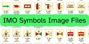 Various IMO symbols mostly for fire safety.